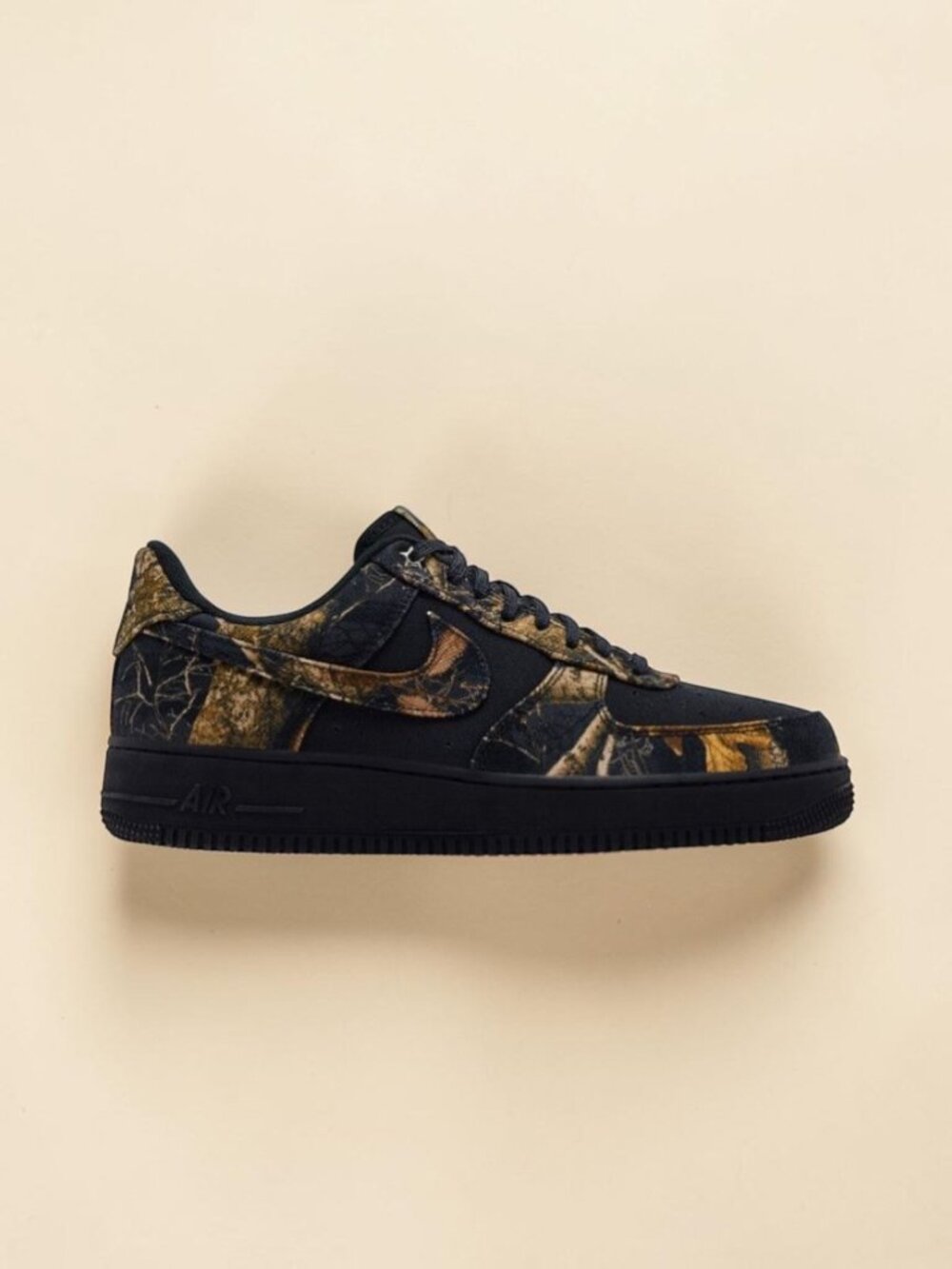 Nike Air Force 1 '07 x Realtree 'Black Camo' Mens Shoes IH1221 001 (NEW)